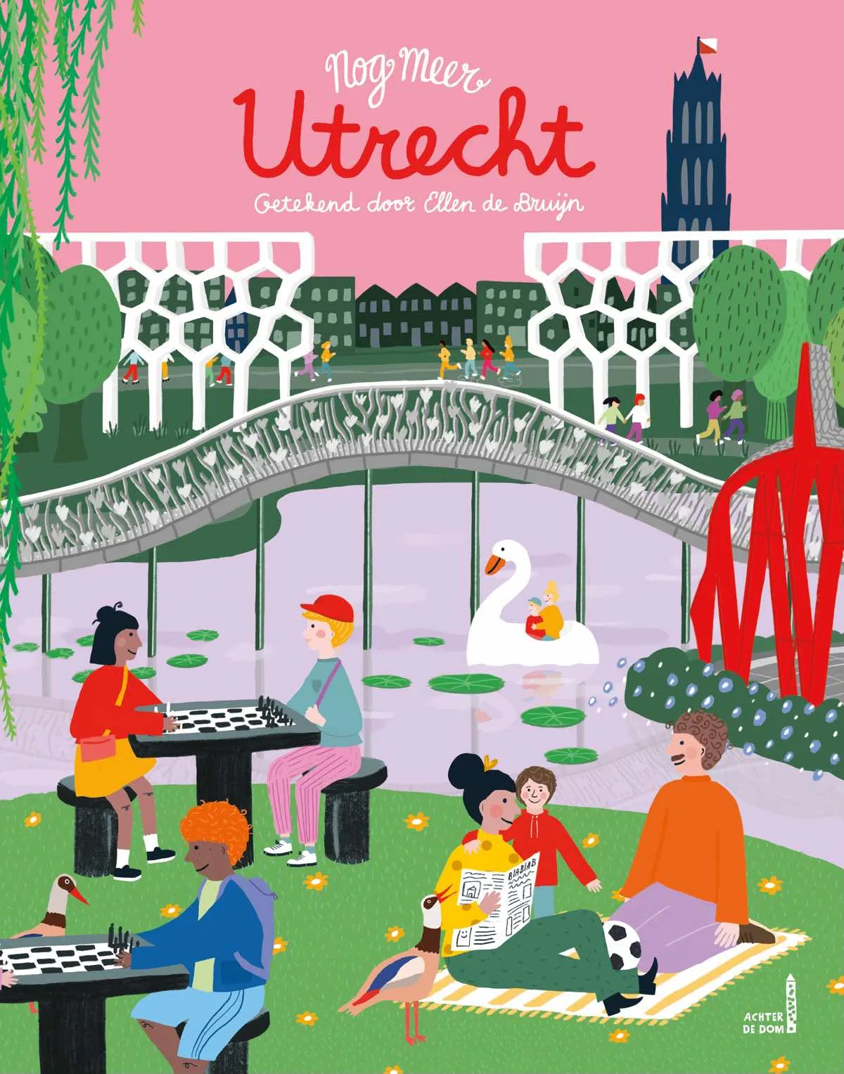 Cover van het prentenboek Nog meer Utrecht