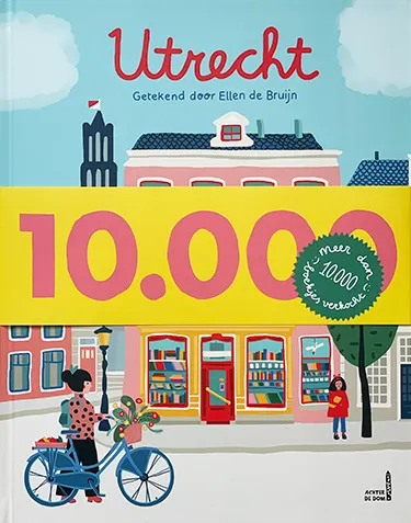 Cover van het prentenboek Utrecht