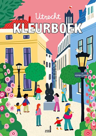 Cover van het kleurboek Utrecht